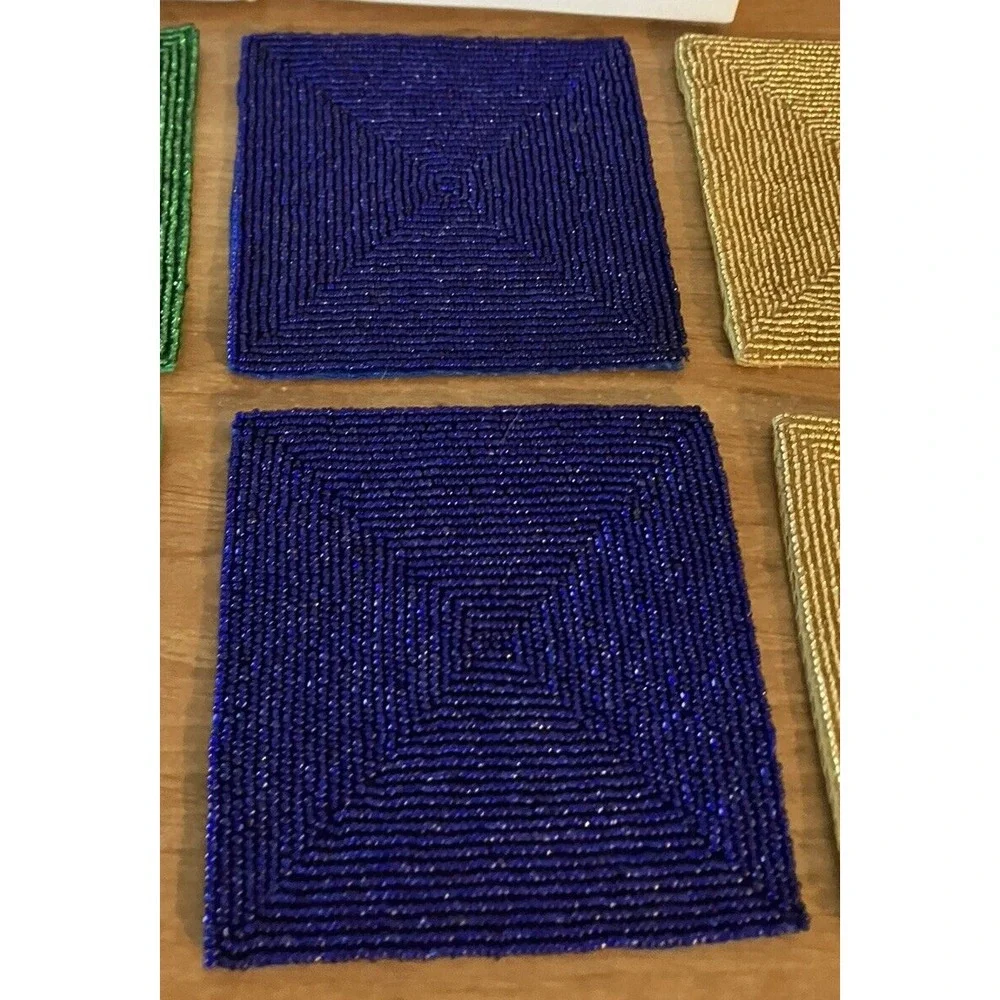 Set of 8 House of Lloyd - BEADED COASTERS IN A BAG 4